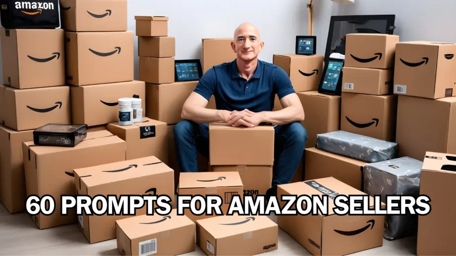 An amazon seller with products